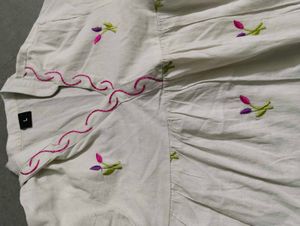 Embroidered Kurta with Palazzo Set