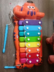 rainbow xailophone tiger piyano toy finger