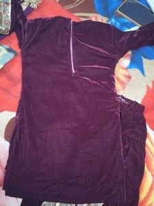 Elegant Velvet Kurta Set