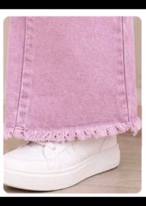 Trendy Pink Cargo Jeans for Kids