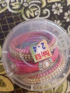 Pink Bangles Set