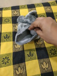 Cute Grey Raccoon Hand Puppet