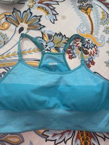 Blue Ombre Sports Bra