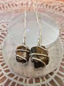 Tiger Eye Stone Necklace