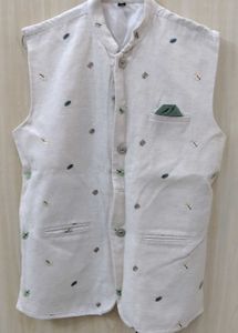 Teen's Ethnic Kurta with Nehru Jacket