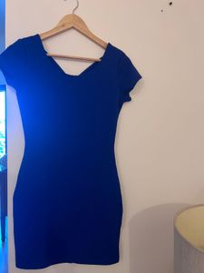 Vibrant Blue Bodycon Dress