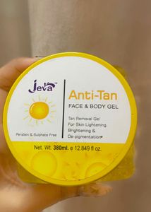 Jeva Anti-Tan Face &amp; Body Gel