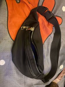 Black Waist Bag
