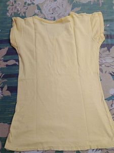Yellow Graphic Tee