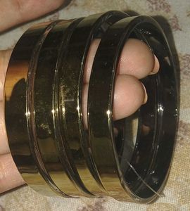 4 Set of Elegant Gold Bangles