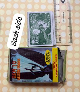 Old gen Ben ten and Pokemon trump card set