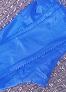Royal Blue Lehenga with Gold Embroidery