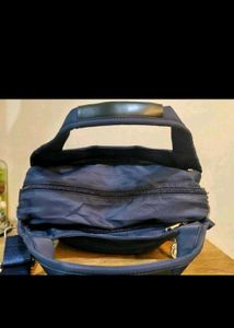 Stylish Blue Crossbody Travel Bag