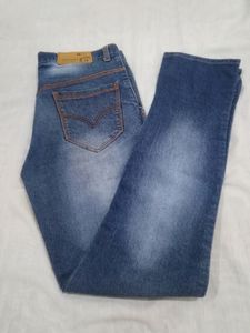 Front faded Denim