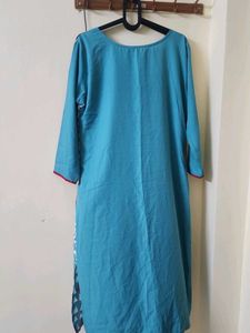 Boho Geometric Print Kurta