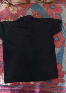 Men's Black Polo T-Shirt