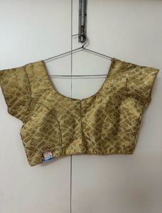 Padded Readymade Blouse + Cream Suit Set