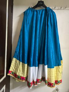 Beautiful Blue Ethnic Skirt