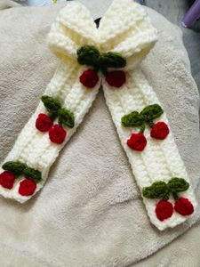 Handmade Crochet Cherry hair band