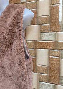 Fuzzy Brown Vest - Cozy and Chic