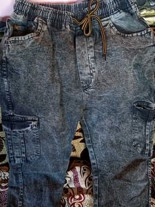 Normal Wash Cargo Jogger Pants