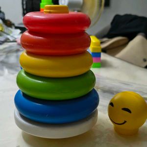 5 Rings Multicolour Stacker Set