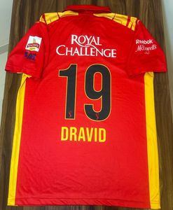 Vintage RCB 2009 Rahul Dravid #19 Jersey | Royal C