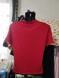 Red Ethnic Chinese Style Top