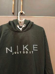 Nike Olive Green Hoodie