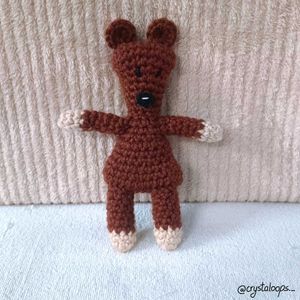 Mr. Bean teddy bear crochet