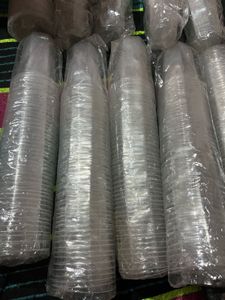 Pack of Plastic Food Containers