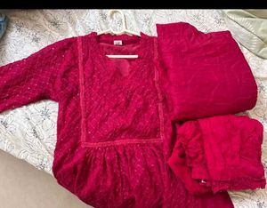 Last Price Elegant Pink Salwar Suit Set
