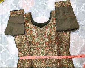 fresh dress banarasi plazzo suit dupatta