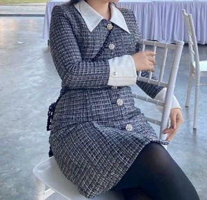 Chic Tweed Mini Dress