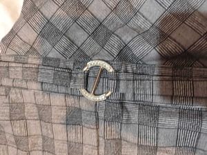 Plaid Overalls with White T-Shirt Set