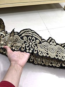 Black lace / border 17 miter