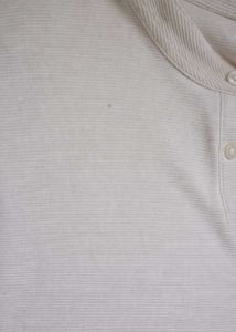 Men's Cream Henley T-Shirt
