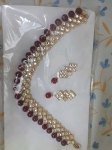 A red colour Ball gown