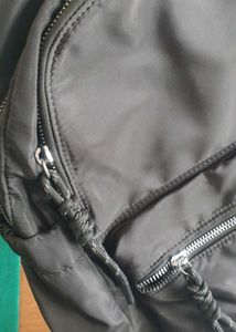 brand new👌📣Sleek Black Nylon Backpack