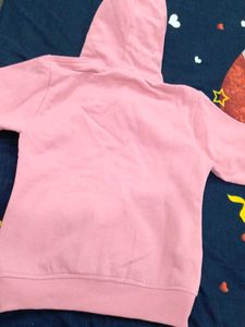 Pink Nick &amp; Jones Zip-Up Hoodie