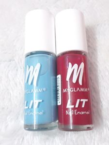 Myglamm lit Nail Enamel Combo