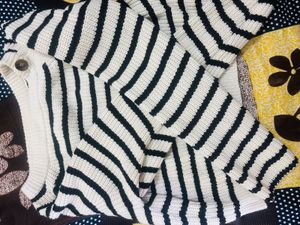 Striped Knit Sweater