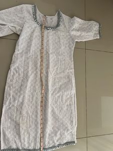 Chikankari Kurta For Girls
