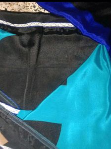 satin Stylish Striped Saree