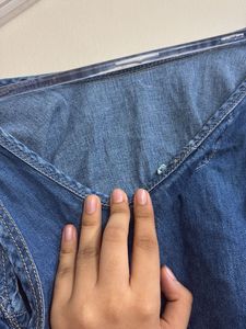 Denim Sleeveless Top