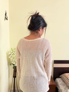 Elegant Knit Tunic Top