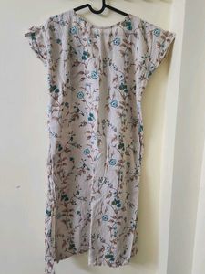 Floral Print kurti with dupatta