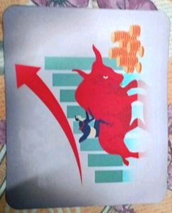 Bear Market Crash Art Mouse Pad