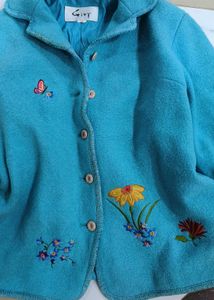 Floral Embroidered Jacket
