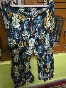 Patterned Top With Plazoo (Cord Set)